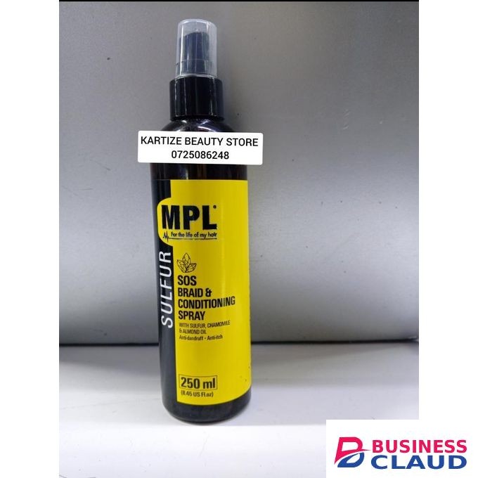 Mpl Sos braid and conditioning spray anti dandruff & anti itch