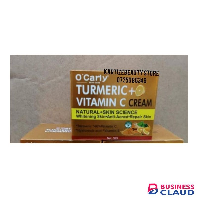 O'Carly Vitamin C + Turmeric Firming And Brightening Skincare Cream