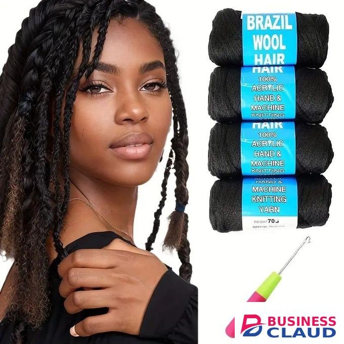 Brazilian Hair 4 Pc Brazillian Wool