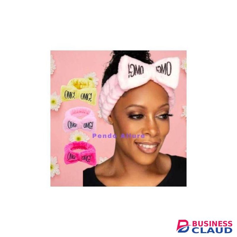 OMG HEAD BAND MAKEUP SLEEPWEAR SPA SALON FACIAL