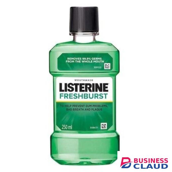 Listerine FreshBurst MOUTHWASH Removes 99.9% of Germs PREVENT GUM PROBLEMS BAD BREATH PLAQUE