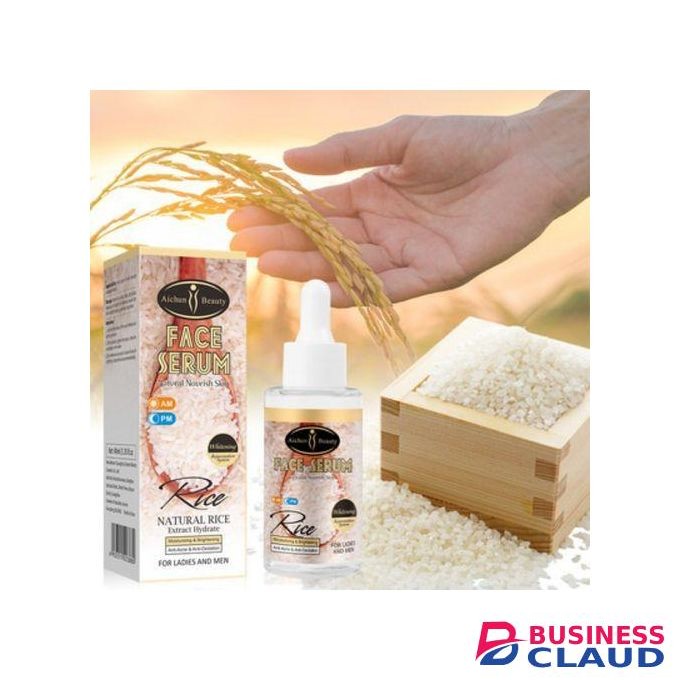 Aichun Beauty Moisturizing Brightening Natural Rice Facial Serum 40ml