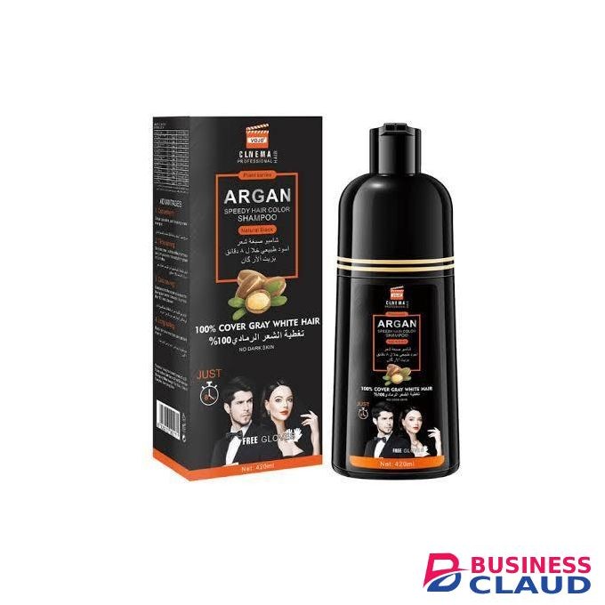 Argan speedy hair colour shampoo (no dark skin)