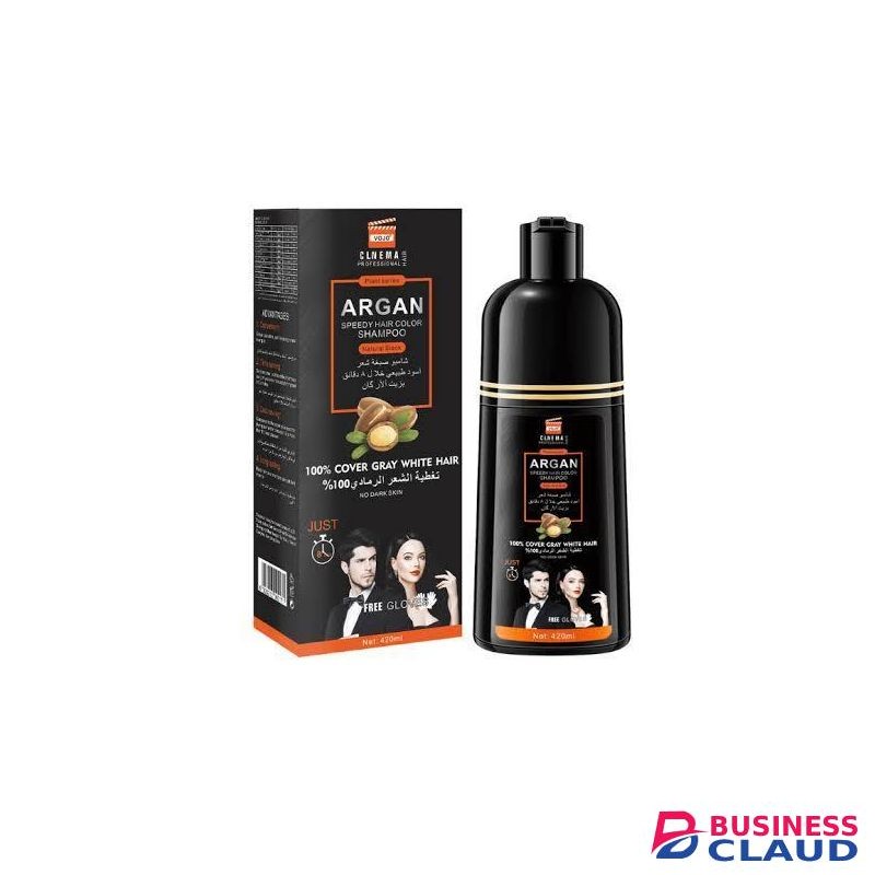 Argan speedy hair colour shampoo (no dark skin)