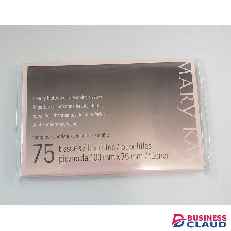 Mary Kay Beauty Blotters Oil-Absorbing Tissues pk. / 75 tissues