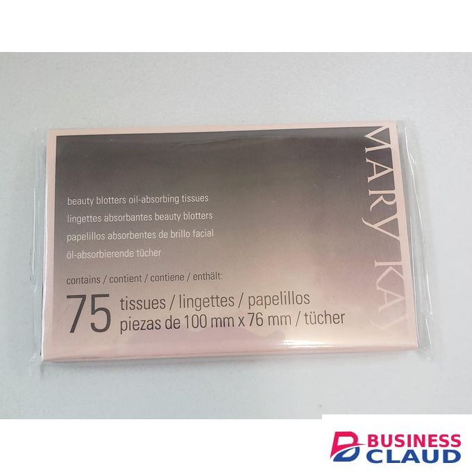 Mary Kay Beauty Blotters Oil-Absorbing Tissues pk. / 75 tissues