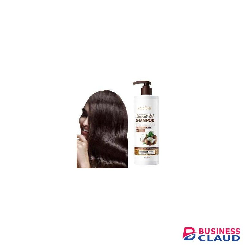 SADOER Coconut Oil Shampoo For Dry And Damage Hair Nourishing, Moisturizing Soothing,Frizz-Smooth Hair Growth Anti-Alop Shampoo