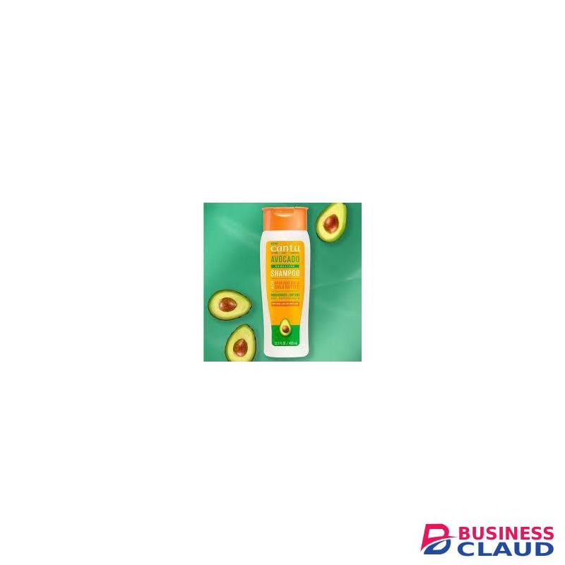 Cantu Avocado Nourishing Shampoo, Sulfate-Free Moisturizing Shampoo with Avocado Oil for Dry, Damaged & Natural Hair