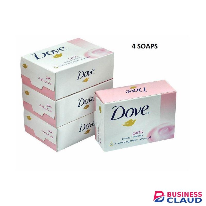 Dove Pink Beauty Bar soap for Deep moisture-3pcs of bars