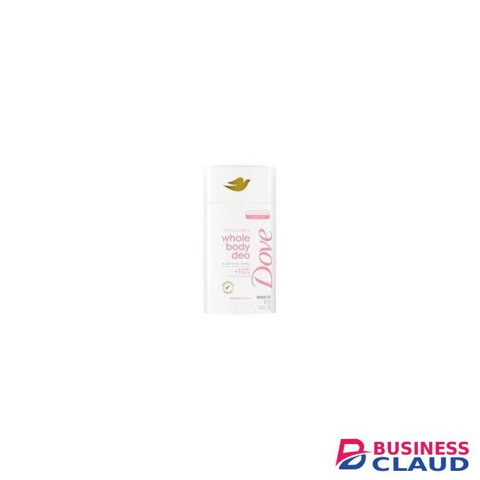 Dove Beauty Whole Body Solid Deodorant Anti-Chafe Stick Raspberry & Rose - Aluminum-Free