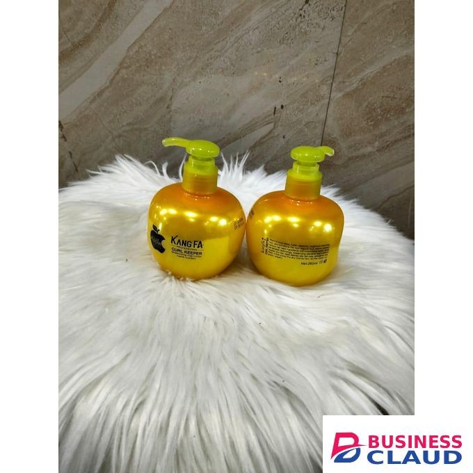 Kang Fa KangFa Curl Keeper 260ml - For Curly Wigs/Human Hair And Weaves (yellow)