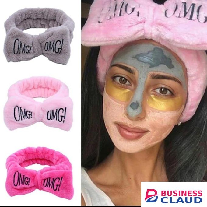 OMG Cute & Comfy Headband Fleece Fuzzy Women Stretchy Soft For Hair