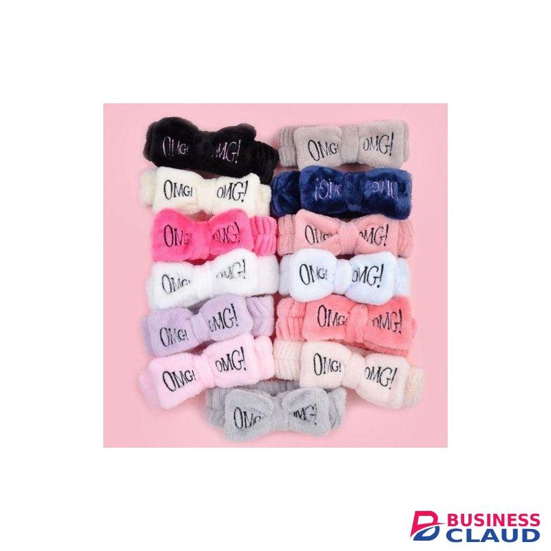 OMG Cute & Comfy Headband Fleece Fuzzy Women Stretchy Soft For Hair