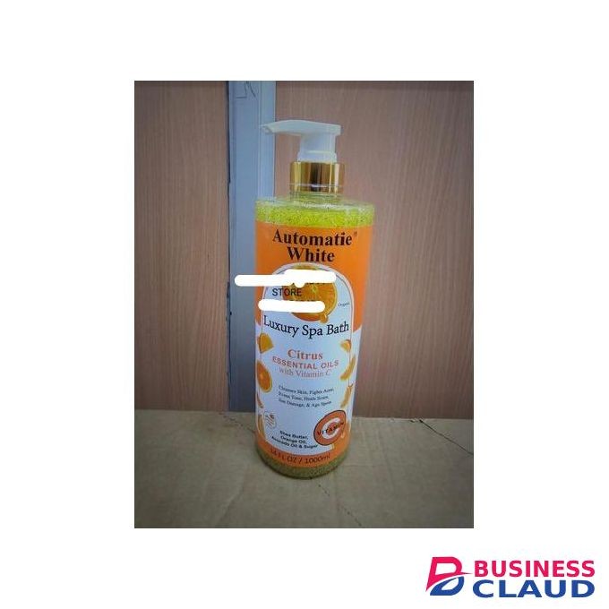 White Automatie Luxury Spa Bath Citrus Essential Oil With Vitamin C