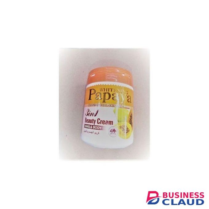 Papaya Beauty Cream, Whitening, 3 in 1.