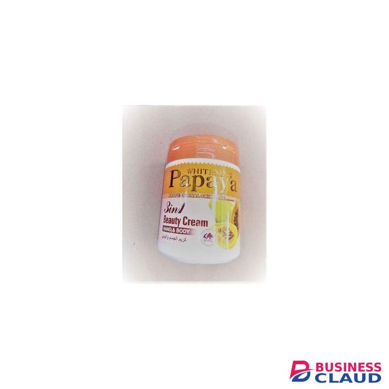 Papaya Beauty Cream, Whitening, 3 in 1.