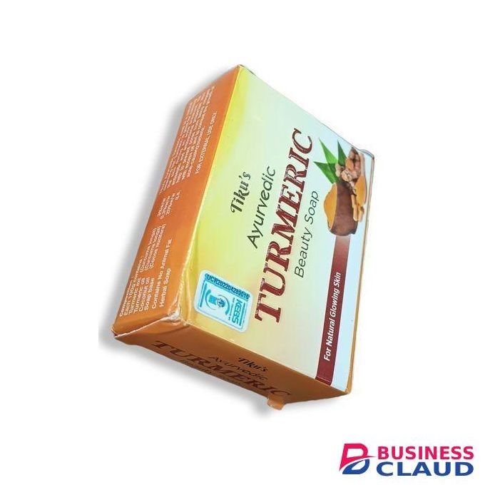 Tiku's Ayurvedic Turmeric Beauty Soap ACNE ANTIOXIDANTS nk