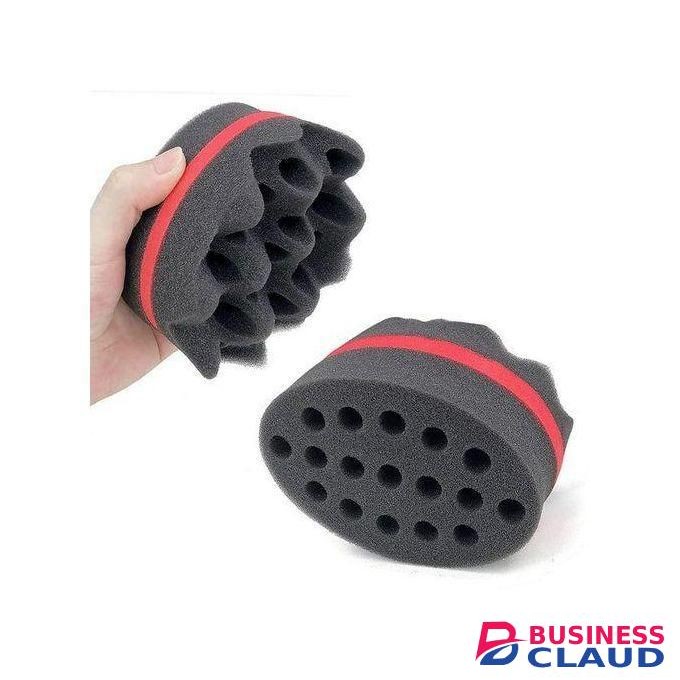 Hair Sponge Beauty Magic Oval Curl Twist Coil Brush Sponge for Dreads Locking Dreadlocks Dreadlocs