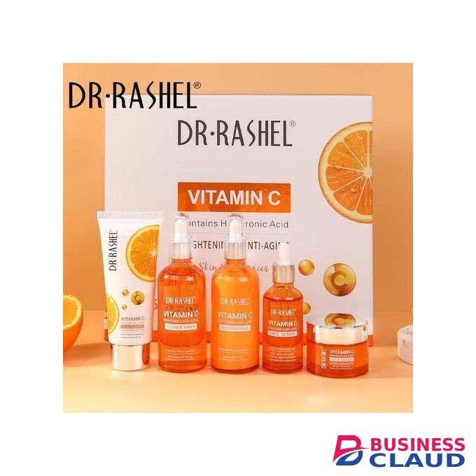 Beauty Dr. Rashel 5-Piece Vitamin C Brightening Anti Aging And Skin Care Full Set