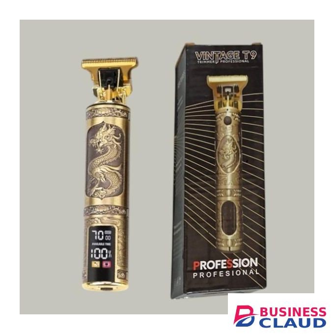 Top Quality LED Digital Display Screen Rechargeable Dragon Professional Electric Hair Trimmer Clipper Kinyozi
