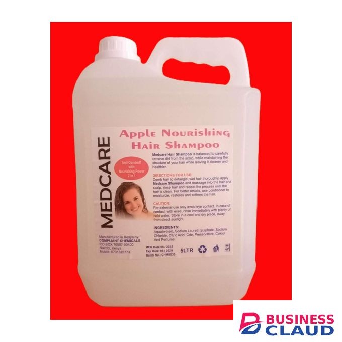 Medcare Moisturing Hair Shampoo with Glycerine and tea tree oil 5L