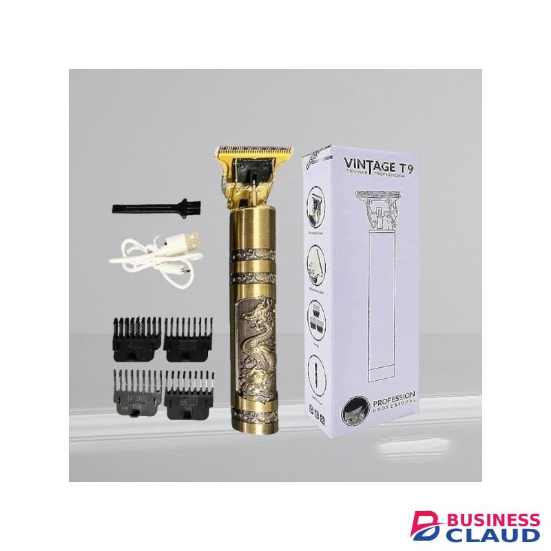 Portable Easy To Carry Professional Vintage T9 Machine Electric Hair Trimmer Clipper