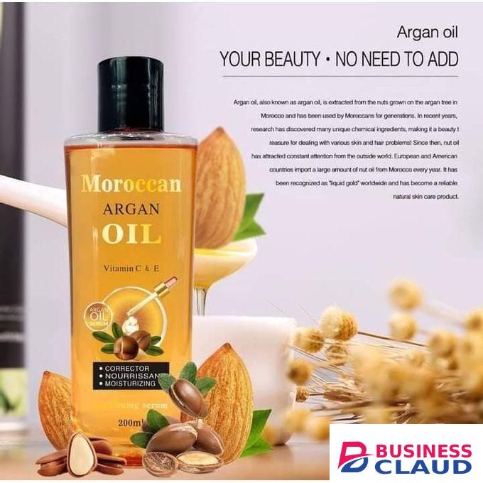 Moroccan Argan Oil Nature Secret With Vitamin C&E Lightening Oil - 200ml