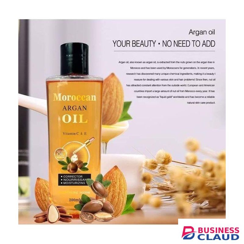 Moroccan Argan Oil Nature Secret With Vitamin C&E Lightening Oil - 200ml