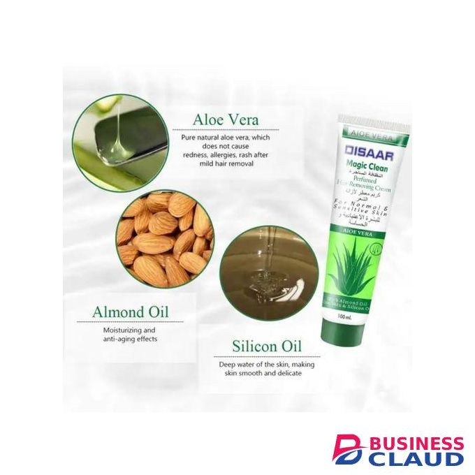 Disaar Aloe Vera Magic Clean Perfumed Hair Removal Cream Almond 100ml