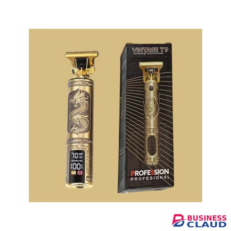 Ultra High Quality LED Digital Display Screen Rechargeable Dragon Professional Electric Hair Trimmer Clipper Kinyozi