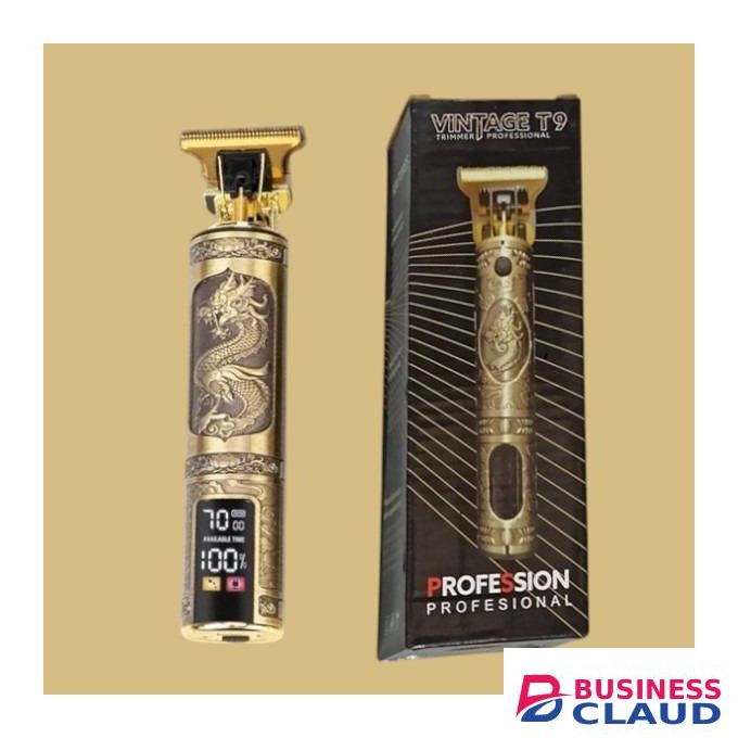 Ultra High Quality LED Digital Display Screen Rechargeable Dragon Professional Electric Hair Trimmer Clipper Kinyozi