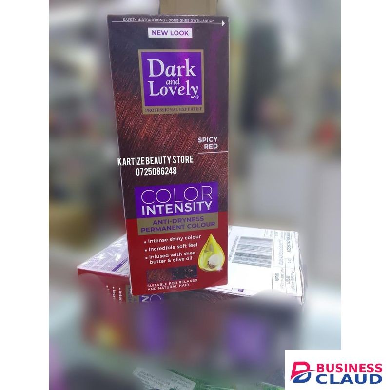 Dark And Lovely New Look Color Intensity Super Spicy Red- 100ml