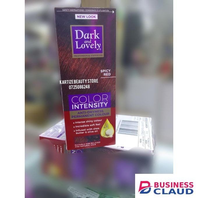 Dark And Lovely New Look Color Intensity Super Spicy Red- 100ml