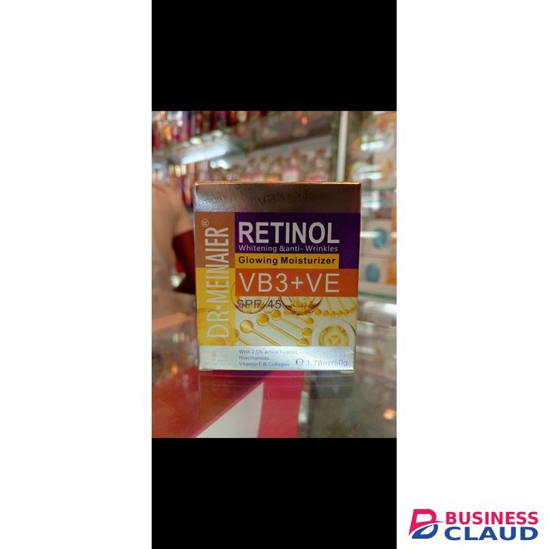 DR MEINAIER Retinol whitening and anti wrinkles glowing moisturizer VB3+VE