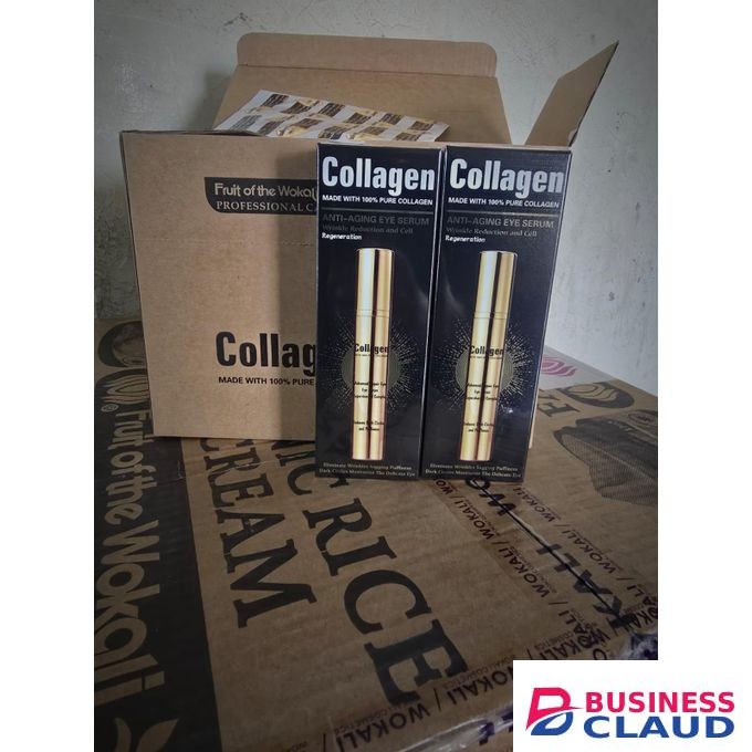 Fruit Of The Wokali Collagen anti-aging eye serum for wrinkles reduction and cell regeneration