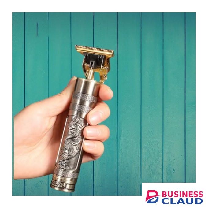 Vintage High Grade Blade Comfortable Non-Slip Metallic Dragon T9 Hair Clipper Trimmer Shaver