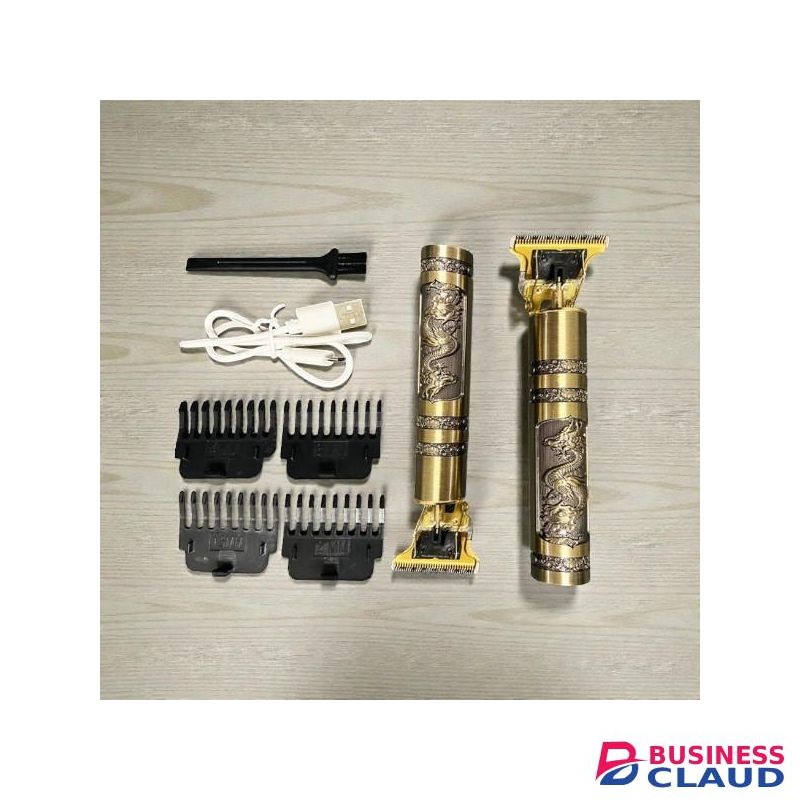 Vintage Built-In High Performance Lithium-Ion Battery Cordless T9 Professional Hair Trimmer Clipper Kinyozi Shaver