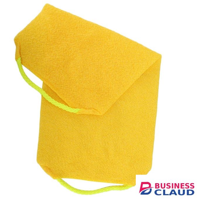 Bathing Towel/scrubber ( Yellow)1 PC