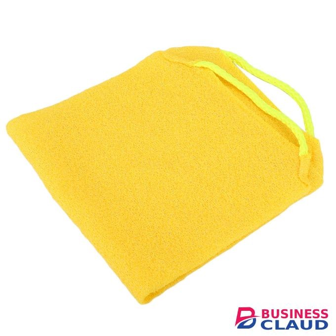 Bathing Towel/scrubber ( Yellow)1 PC