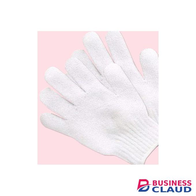 1 Pair Shower Gloves ( White)