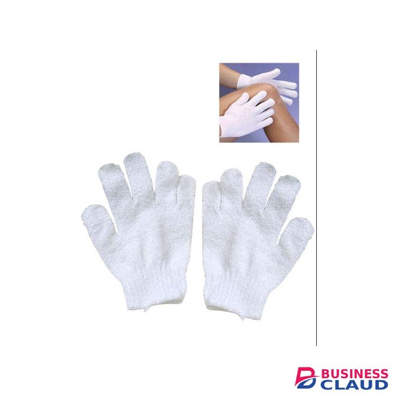 1 Pair Shower Gloves ( White)