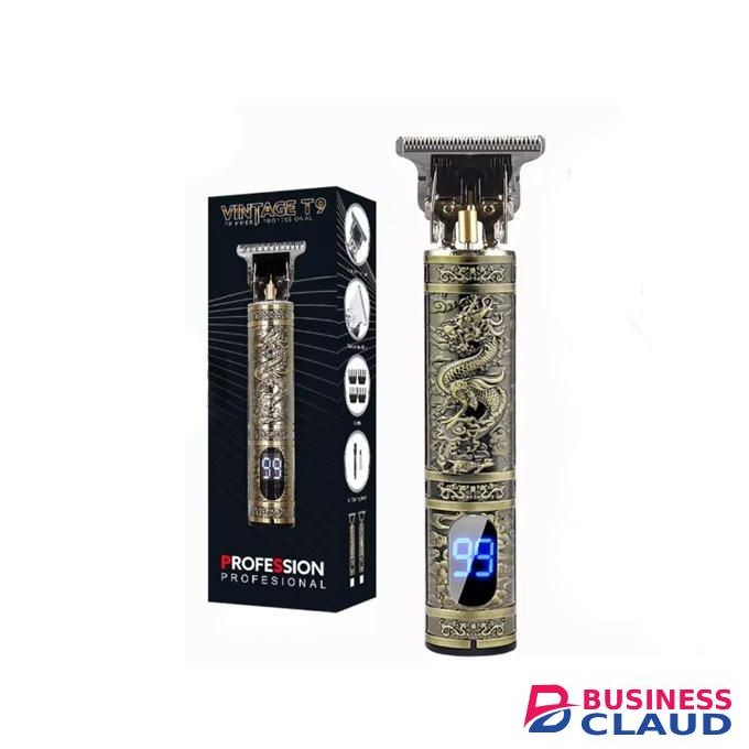 Super Quality LED Digital Display Screen Rechargeable Dragon Professional Electric Hair Trimmer Clipper Kinyozi