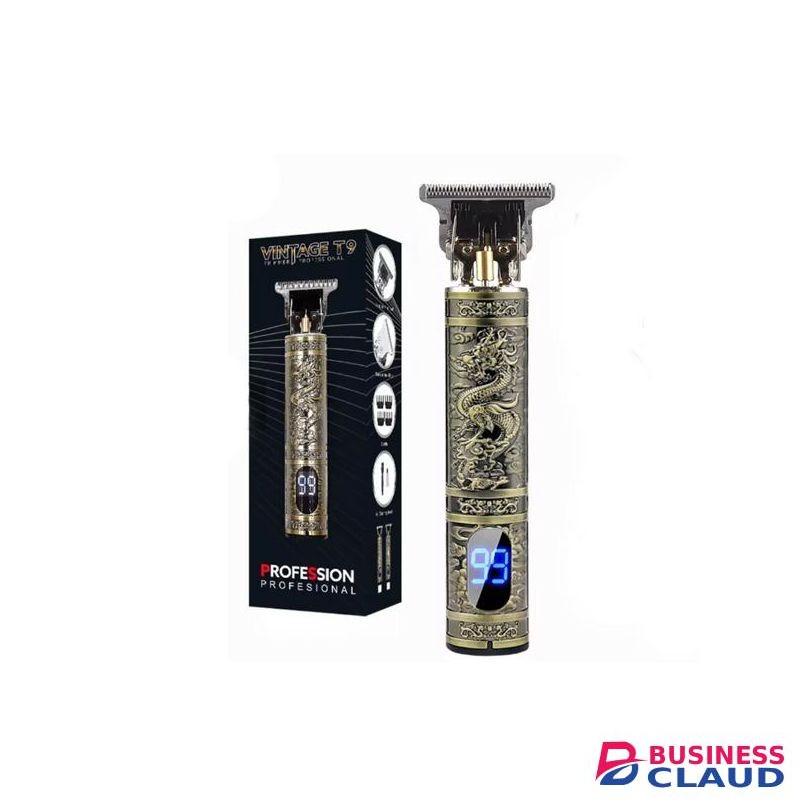 Super Quality LED Digital Display Screen Rechargeable Dragon Professional Electric Hair Trimmer Clipper Kinyozi