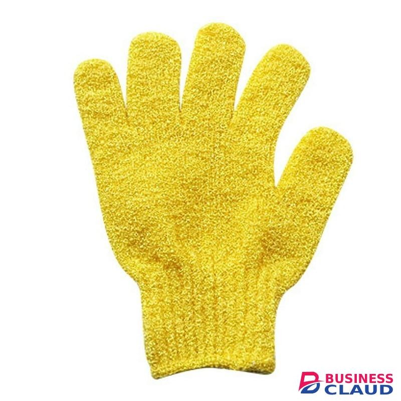 (4 Pairs)Bathing Gloves ( Blue, Yellow, Green, Purple)