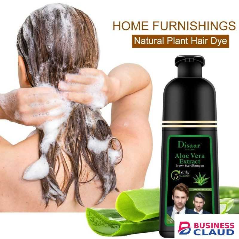 Disaar BEAUTY Aloe Vera Extract Brown Hair Shampoo for men & women