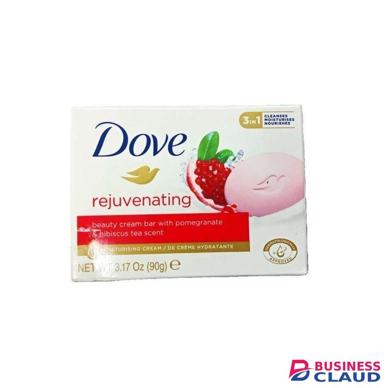 Dove Rejuvenating beauty cream bar with pomegranate & hibiscus tea scent
