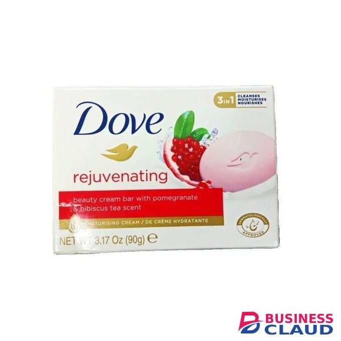 Dove Rejuvenating beauty cream bar with pomegranate & hibiscus tea scent