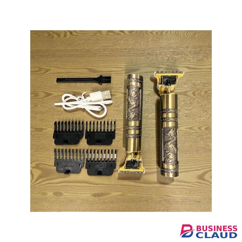 Vintage Built-in High Performance Lithium-Ion Battery T9 Professional Hair Clipper Trimmer Shaver