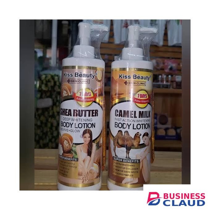 KISS BEAUTY camel milk body lotion