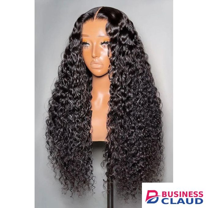 RAF 13x4 HD Lace Front Wigs Human Hair 99J Deep Wave Human Hair Wigs for Black Women Curly Wigs Pre Plucked with Baby Hair 180 Density (20 Inch)